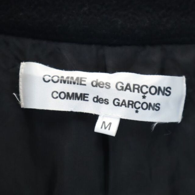 ネット公式 コムデギャルソン 2005年 ウールミックス ピーコート M ブラック COMME des GARCONS レディース  【211102】