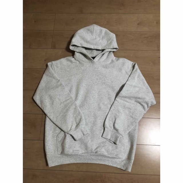 dime classic small logo hoodie ash L