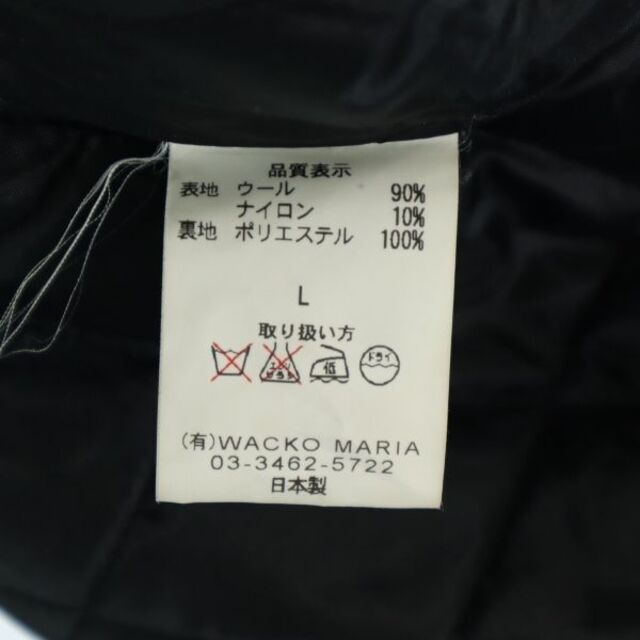 WACKO MARIA   ワコマリア 日本製 ウールミックス 刺繍 ギルティー