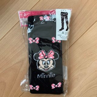 ミニーマウス(ミニーマウス)の★新品未使用★Disneyミニータイツ120(靴下/タイツ)