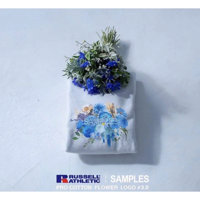 SAMPLES × Russell Athletic FLOWER LOGO 【メーカー包装済】 67.0%OFF