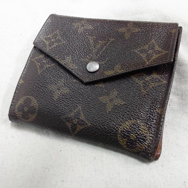 LOUIS VUITTON(ルイヴィトン)のルイヴィトン モノグラム 折財布 ポルトモネ カルトクレディ 旧型 M61660 レディースのファッション小物(財布)の商品写真