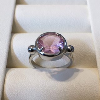 おしゃれリング　ピンク指輪 韓国アクセサリー(リング(指輪))