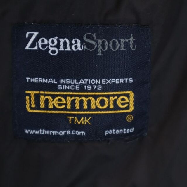 ゼニアスポーツ LIGHT SHELL ナイロンジャケット ダークブラウン Zegna