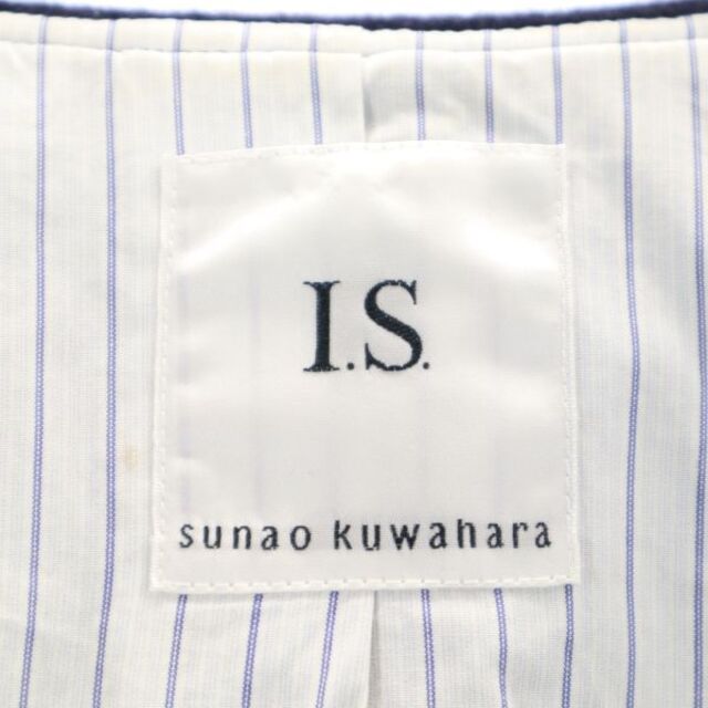 sunao kuwahara ウールジャケット 紺 I.S. フード メンズ   【211116】 【PD】 8