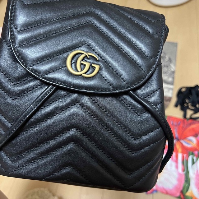 Gucci(グッチ)のmini様　専用ぺ－ジ　GUCCI  グッチ　チェーンバックパック　新品未使用 レディースのバッグ(リュック/バックパック)の商品写真