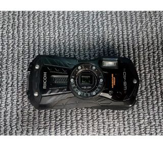 リコー(RICOH)のRICOH 防水デジタルカメラ RICOH WG-40 ブラック(コンパクトデジタルカメラ)