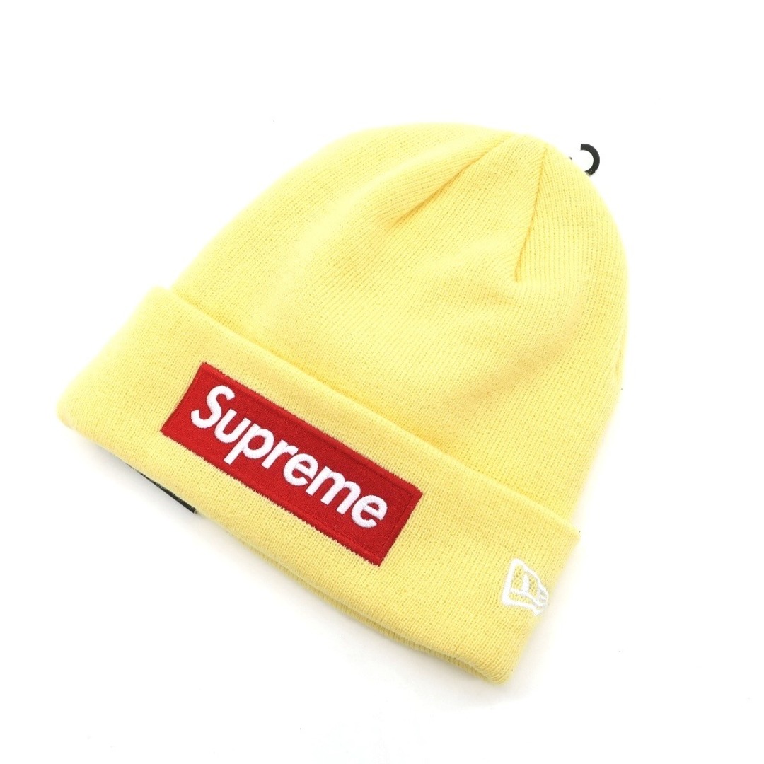 シュプリーム Supreme 2022年秋冬 New Era Box Logo Beanie アクリル ニットキャップ ビーニー 帽子【メンズ】