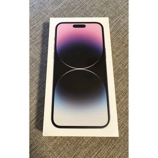 アイフォーン(iPhone)の海外版　iPhone 14 Pro Max 256GB ディープパープル(スマートフォン本体)