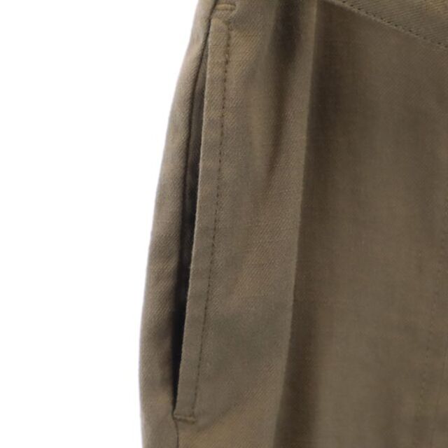エスマックスマーラ ワイド パンツ 42 ベージュ S MaxMara リネン