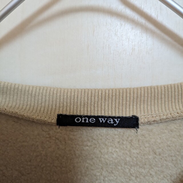 one*way(ワンウェイ)のone way ワンウェイ　スウェット レディースのトップス(トレーナー/スウェット)の商品写真