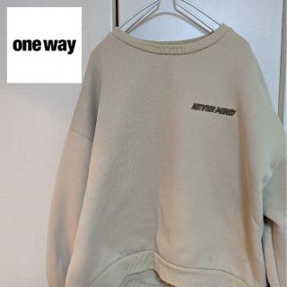 ワンウェイ(one*way)のone way ワンウェイ　スウェット(トレーナー/スウェット)