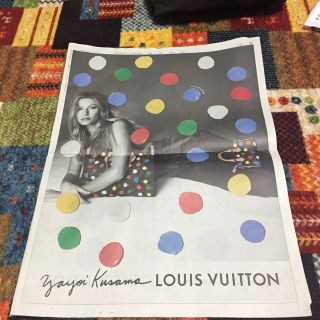 ルイヴィトン(LOUIS VUITTON)のルイヴィトン  LOUIS VUITTON  草間彌生  読売新聞1月4日(印刷物)