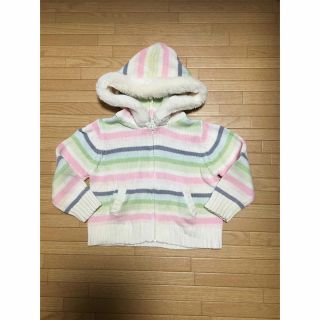 ジンボリー(GYMBOREE)のGYMBOREE パステルカラーのレインボーパーカー　2T(ジャケット/コート)