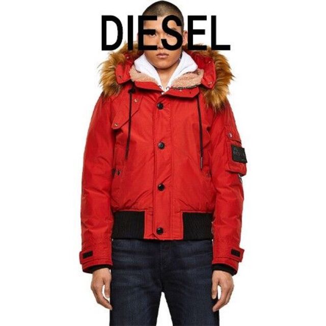 ミリタリージャケット新品Dieselメンズの中綿ジャケット