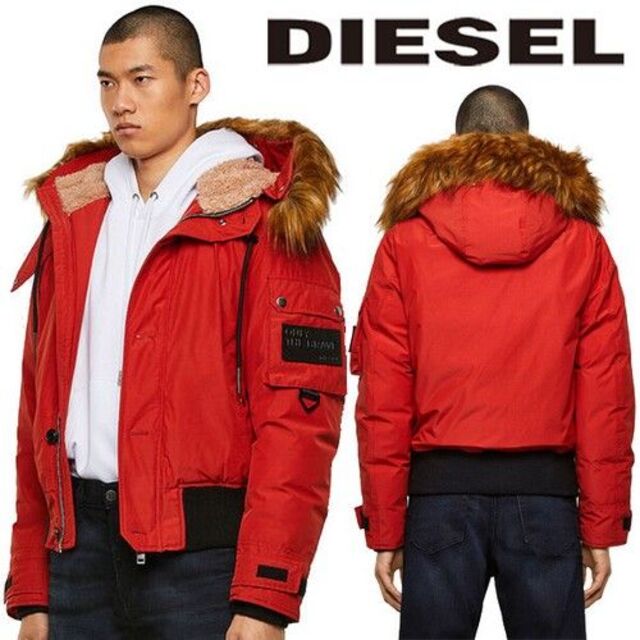 新品  M  DIESEL ディーゼル  ミリタリージャケット N2B 中綿