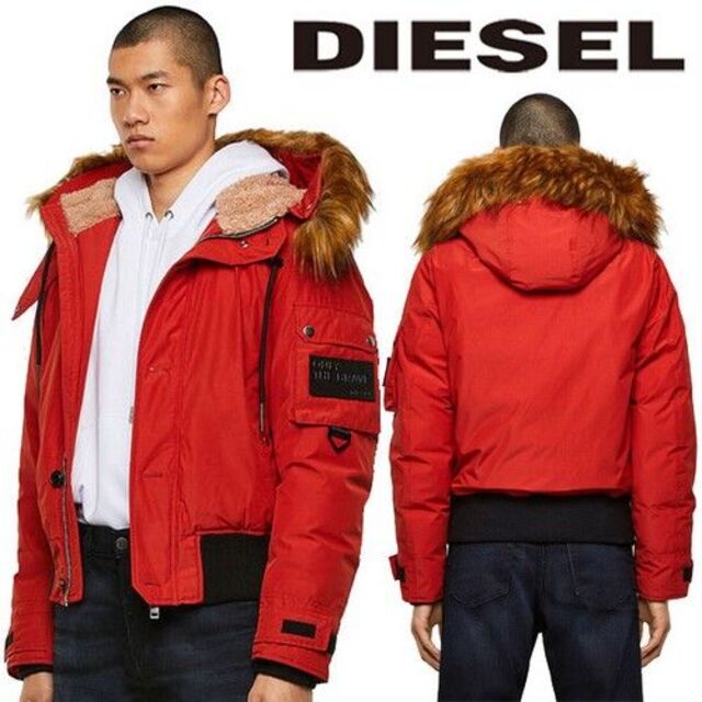 DIESEL(ディーゼル)の新品Dieselメンズの中綿ジャケット メンズのジャケット/アウター(ミリタリージャケット)の商品写真