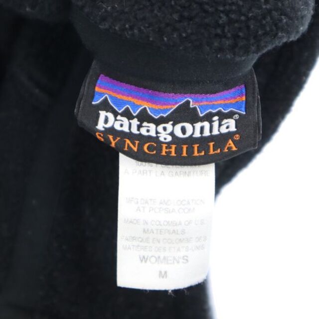 パタゴニア 2014年 シンチラ 25900FA14 SYNCHILLA フリース M ブラック patagonia ジップジャケット レディース   【211004】 7