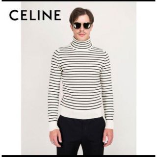 セリーヌ(celine)の【エッタン様専用】Celine ボーダータートルネックニット(ニット/セーター)