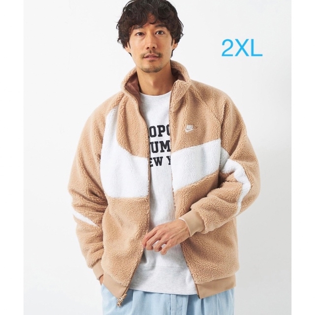 レアサイズ！！NIKE ナイキ　メンズ　ボアジャケット　リバーシブル　XXL