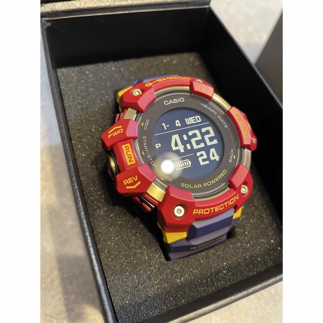 G-SHOCK GBD-H1000BAR-4JR G-SQUAD FCバルセロナ