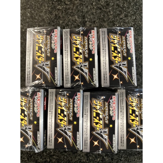 シャイニースターV ポケモンカード シュリンク付き 7box シャイニースターV ポケモンカード シュリンク付き 7box