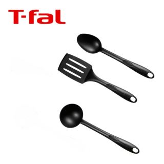 ティファール(T-fal)のT-falティファールキッチンツールエピス新品3点お玉ラビットング中古セット(収納/キッチン雑貨)