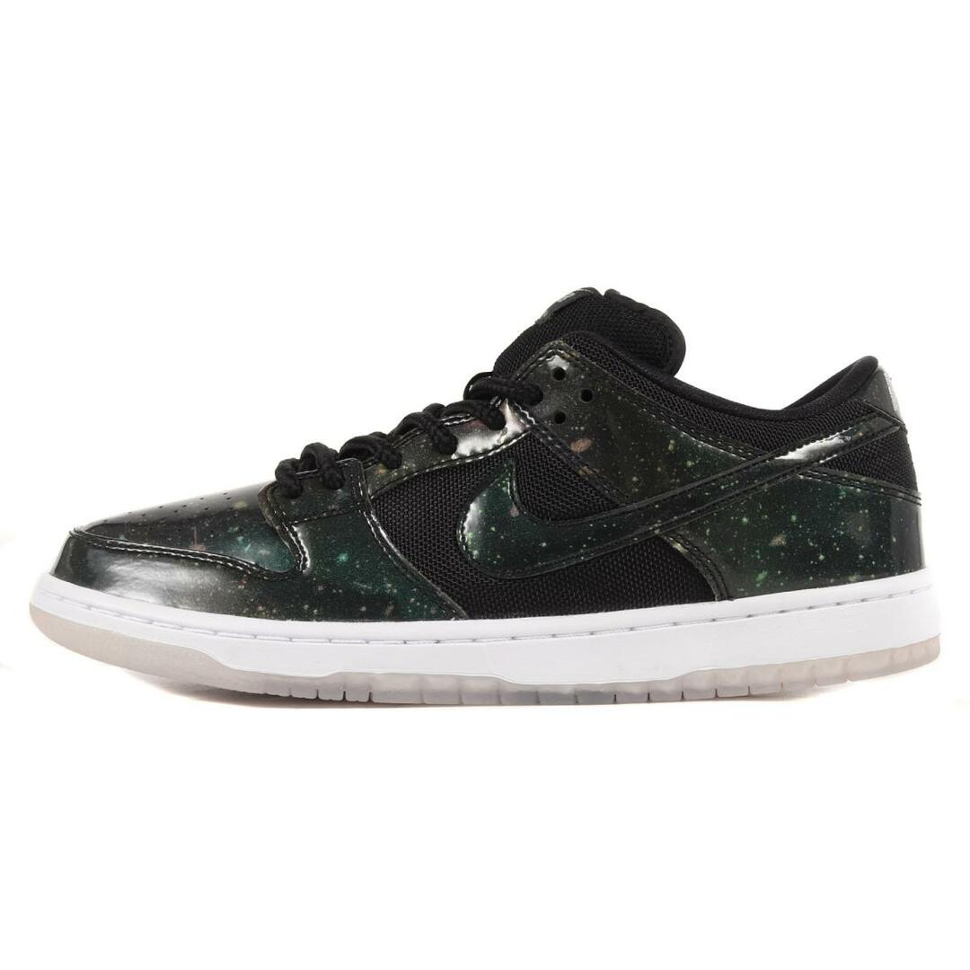 NIKE ナイキ スニーカー SB DUNK LOW TRD QS INTERGALACTIC GALAXY 883232-001 ブラック ホワイト メタリッククールグレー シューズ 靴 ブランド サイズ：27.5cm US9.5 【メンズ】【R030】