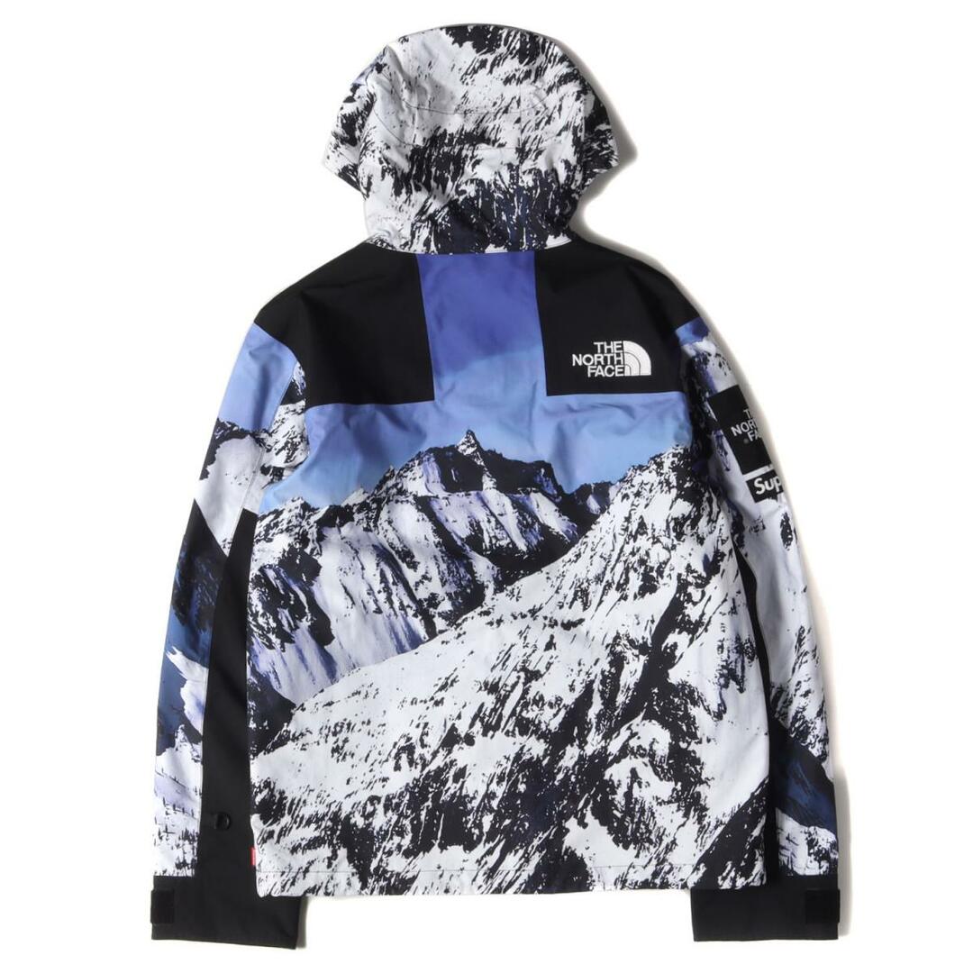 Supreme シュプリーム パーカー 17AW ×THE NORTH FACE ノースフェイス 雪山柄 マウンテンパーカー ジャケット  Mountain Parka マウンテン S アウター ブランド 【メンズ】【中古】【美品】【R030】