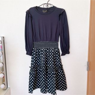 kate spade NEW YORK(ドット ・ ひざ丈ワンピース)のフリマ kate spade NEW YORK(ドット ・ ひざ丈ワンピース)のフリマ