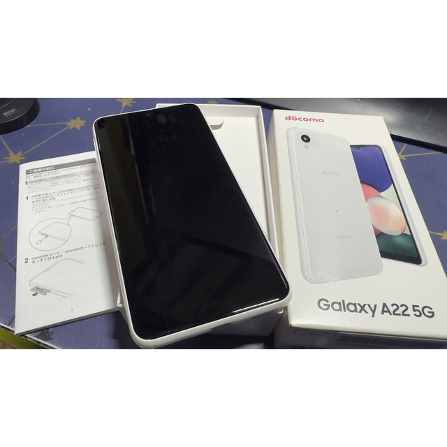 docomo Galaxy A22 5G SC-56B ホワイト64GB機種対応機種