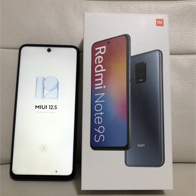 美品 Redmi Note 9S 6GB RAM 128GB ROMスマートフォン本体