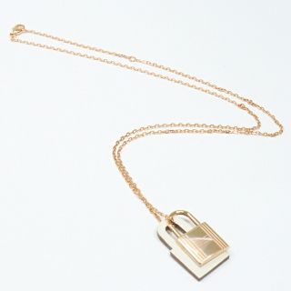 エルメス HERMES ペンダント オーケリー PM ナタ×ピンクゴールドプレー