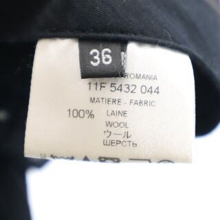 ジバンシー ウール100％ パンツ 36 黒系 Givenchy レディース   【220108】 【PD】