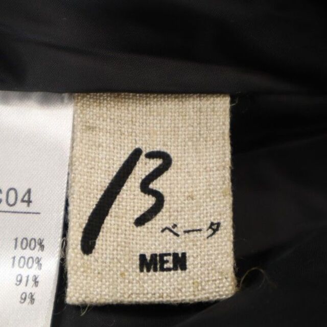 ベータメン 切替 ダウンジャケット M グレー系 β MEN フード メンズ 【211218】 【PD】