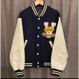 VAN JACKET ヴァンヂャケット スタジャン XL レザー HH9166 - スタジャン