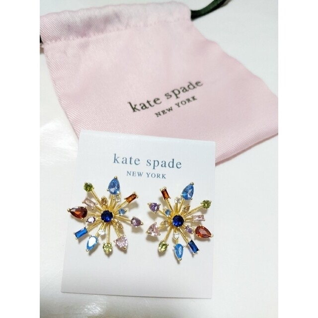 kate spade new york(ケイトスペードニューヨーク)の【新品】kate spade ケイトスペード ファイヤーワーク ピアス レディースのアクセサリー(ピアス)の商品写真