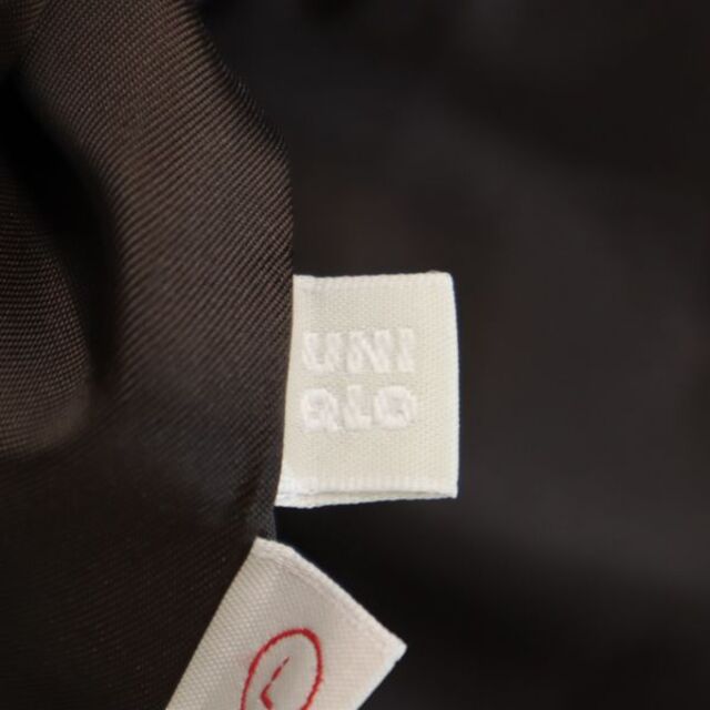 UNIQLO(ユニクロ)のユニクロ フード付き ダウンジャケット L 茶 UNIQLO 217-053077 レディース 【220213】 【PD】 レディースのジャケット/アウター(ロングコート)の商品写真