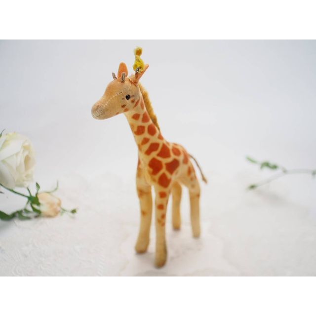 シュタイフ★Giraffe 14cm★(最小サイズ)ベルベットの麒麟/キリン