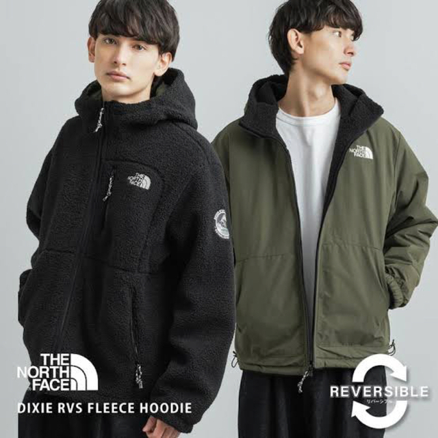 ノースフェイス　DIXIE RVS FLEECE HOODIE ボアフーディ