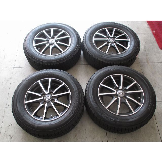 WEDS RIZLEY ヨコハマ アイスガード 185/70R14 タイヤホイー 【美品 ...