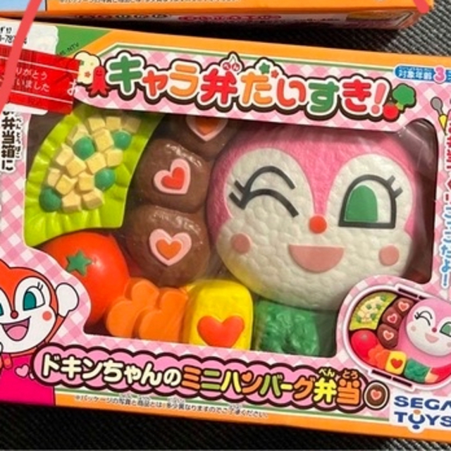 レア!新品未使用! アンパンマン ドキンちゃん お弁当 パズル 肌触り