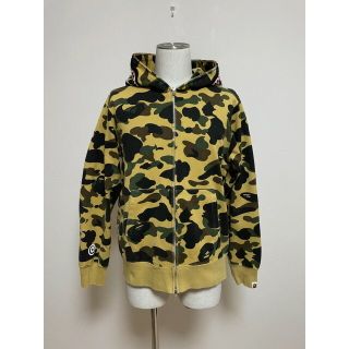 【送料無料】A BATHING APE/ア ベイシング エイプ 001ZPE301014X WINDSTOPPER ウインドストッパー 1st Camo SHARK Full zip Hoodie シャーク フルジップ フーディ【007】