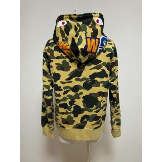 【送料無料】A BATHING APE/ア ベイシング エイプ 001ZPE301014X WINDSTOPPER ウインドストッパー 1st Camo SHARK Full zip Hoodie シャーク フルジップ フーディ【007】