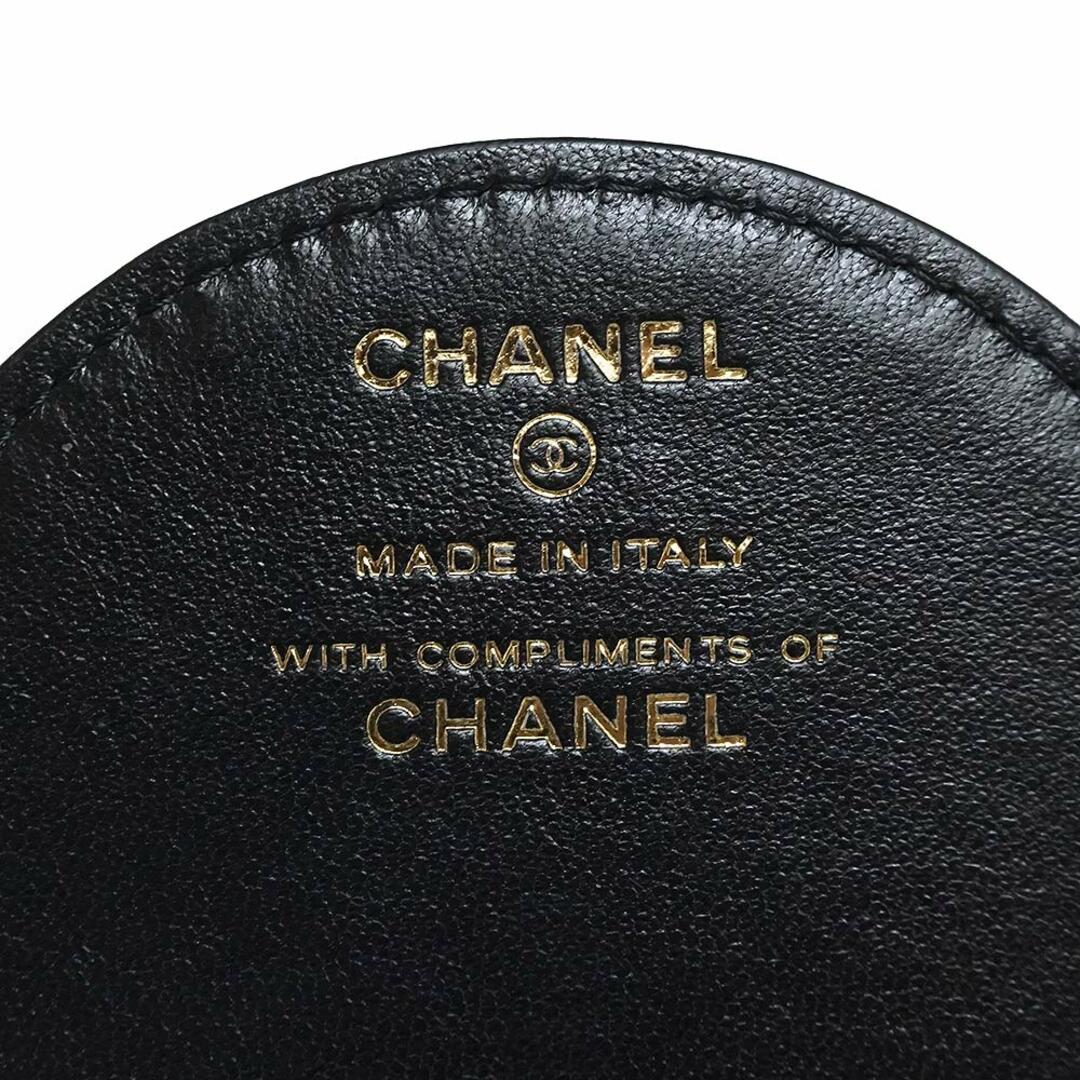 CHANEL - シャネル マトラッセ ココマーク ラウンド ネームタグ