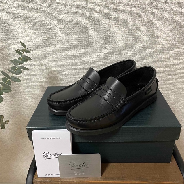 Paraboot パラブーツ レザーローファー コローCORAUX 3.5 - ローファー