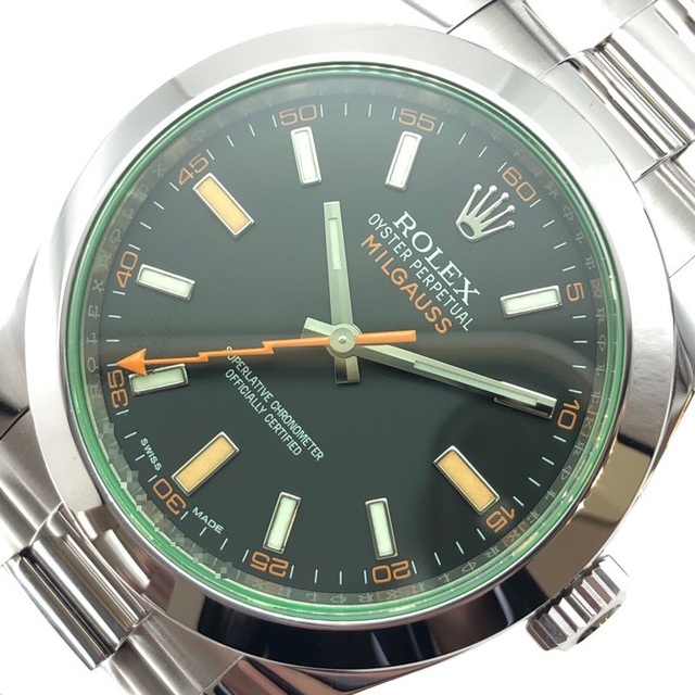 全ての ROLEX - ロレックス ROLEX ミルガウス Zブルー 腕時計 メンズ ...