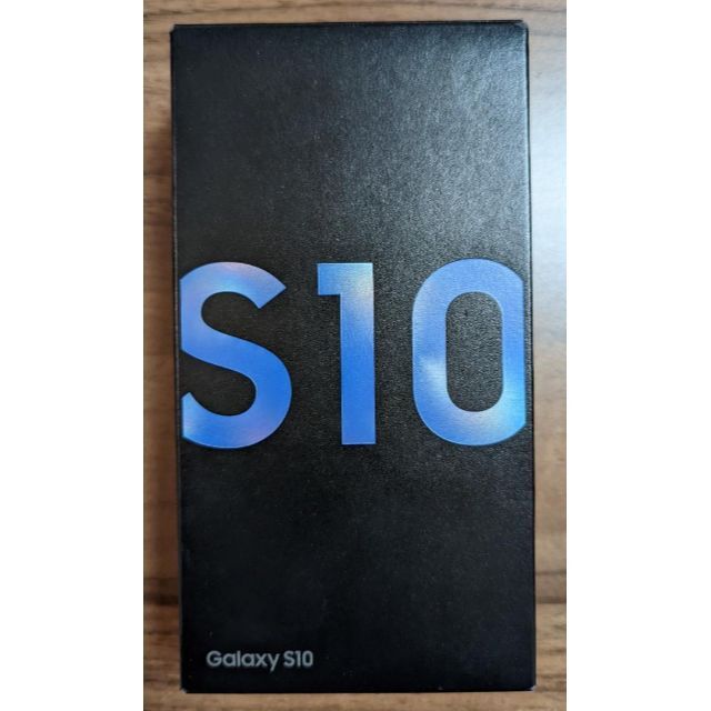 Galaxy S10 SM-G973C Prism Blue 版スマートフォン本体