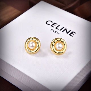 セリーヌ ロング ピアス ストーン 天然石 スウィング フィービー 希少