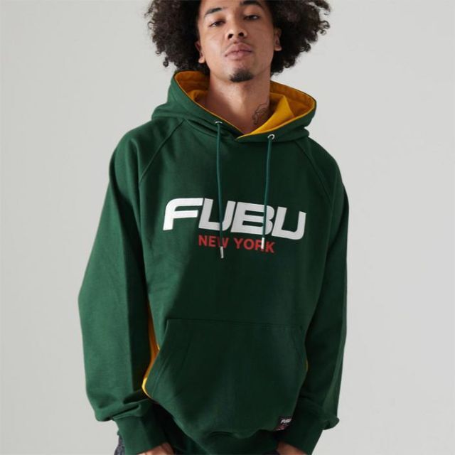 FUBU フブ パーカー Raglan Hoodie ラグランフーディー